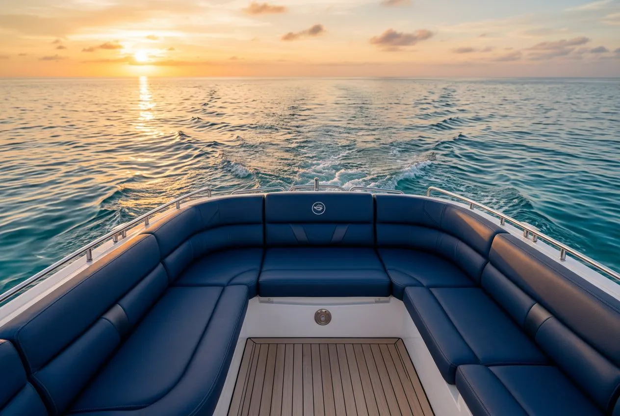 Interiors worthy of the seas
